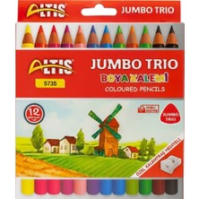 Rubenis Kuru Boya Jumbo Trio 12 Renk 5735