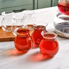 1001 x Refika'dan Gönlübol 6'lı Çay Bardağı Seti