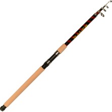 1001 Bauer Marjinal Red Kırılmaz Garantili Çelik Sarım Olta Kamışı 100-300 gr Atarlı 300CM