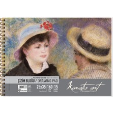 Karatis Resim Kağıdı Art 160 gr 25X35 50 Li 485005-99