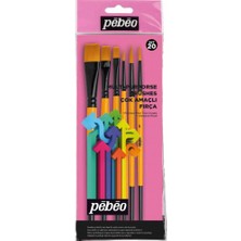 Pebeo Fırça Seti 1düzkesik-3/4+3 Ad No:3,5,8+ 6 Lı Set-20