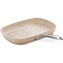 1001 Granita 35X25 cm Dikdörtgen Grill Tava