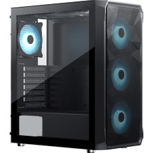 Frisby Frısby FC-9485G 600W 80+ Bronze 4xrgb Sıyah Kasa