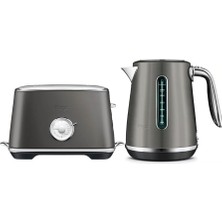 1001 Sage SKE735 Bst The Soft Top Luxe Kettle Siyah & STA735 Bst The Select Lux Ekmek Kizartma Makinesi S