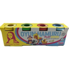 Mona Lisa Oyun Hamuru 480 gr 4 Renk SD244