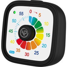 1001 Mutfak,ders,yemek Için 60DK Analog Alarm Zamanlayıcı,pomodoro Öğrenci Motivasyon Saati (Kırmı