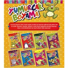 4e Boyama Kitabı Yumurcak Siyah Beyaz 64 Syf Karatay Yayınevi