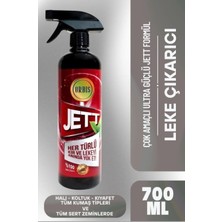 1001 Jett Leke ve Kir Temizleyici Çok Amaçlı Temizlik Spreyi 700 ml | Kumaş Metal ve Cam Yüzeylerde