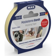 Mas Krepe (Maskeleme) Bandı 15 mm x 40 M 2648