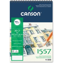 Canson 1557 Resim ve Ç.b. 180 gr A3 20 Yp Üstten Spr