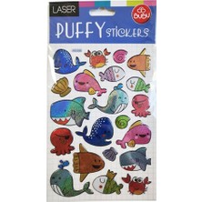 Bu-Bu Damla Stickers Deniz Hayvanlar! 12,5X23,5 BUBU-PUF-6205