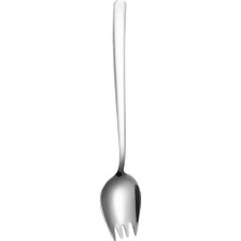 1001 304 Çelik Silver Çatallı Kaşık Sofra Salata Tatlı Meyve Çatalı CIN751BY
