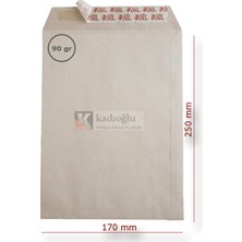 Asil Doğan Torba Zarf Imt Kraft Silikonlu 17X25 90 gr AS-0821
