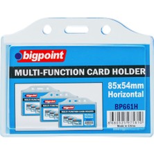 Bigpoint Kart Kabı Çok Amaçlı Soft Yatay 85X54 mm BP661H