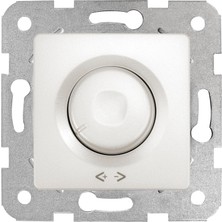 1001 Linnera Life Sedef Beyaz Pro Dimmer Rl 20 500W Mekanizma ve Kapak