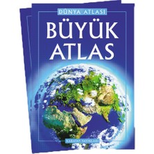 4e Atlas Büyük (Dünya Atlası) Karton Kapak Karatay Yayınevi