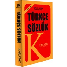 4e Sözlük Türkçe Plastik Kapak 1.hamur Sarı Karatay Yayınevi