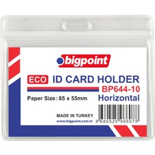 Bigpoint Kart Poşeti Eco Yatay 85X55MM BP644-10