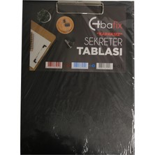 Bafix Kapaksız Sekreterlik Plastik A4 Siyah