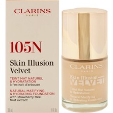 1001 Skin Illusion Velvet 105 Fondöten 30 ml