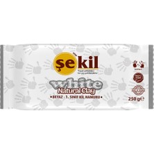 Şekil Seramik Hamuru 250 gr Beyaz VK250BYZ