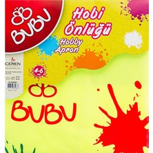 Bu-Bu Boyama Önlüğü 4-6 Yaş Su Geçirmez BUBU00005