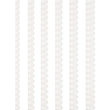 Mapibind Spiral Plastik 135-150 Syf 100 Lü 16 mm Beyaz 201 16 00