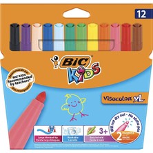 Bic Keçeli Kalem Visa Xl Jumbo 12 Li 8922231