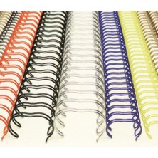 Mapiwire Spiral Tel 3:1 Aralık 30-50 Yp 100 Lü 3/8 Beyaz 210 04 00