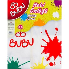 Bu-Bu Boyama Önlüğü 6-8 Yaş Su Geçirmez BUBU00006
