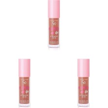 1001 Plumped Lips Lipgloss No: 209 - Dolgunlaştırıcı Etkili ve Nemlendirici Parlatıcı (3 Paketi)