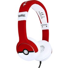 1001 Otl Technlogies Pokemon Pokeball Junior Kulaklık, Kablolu, Çocuklar Için (Resmi Lisanslı Ürün)