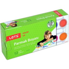 Lets Parmak Boyası 25 ml 12 Renk L-5512