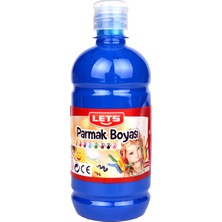 Lets Parmak Boyası 500 ml Mavi L-5006