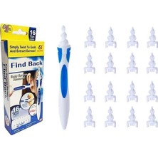 1001 Find Back Pratik Kulak Temizleme Aparatı Silikon Kit Ear Claning