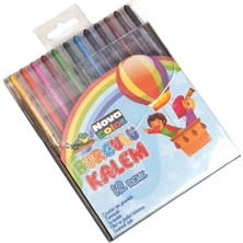 Nova Color Mum Pastel Boya Silinebilir Yuvarlak 12 Renk NC-2122