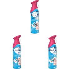 1001 Hava Ferahlatıcı Sprey Oda Kokusu Japon Kiraz Çiçekleri 185 ml 3lü Paket
