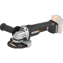 1001 WX812.9 20VOLT 125MM Kömürsüz Profesyonel Avuç Taşlama (Akü Dahil Değildir)