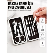 Tırnak ve Kaş Bakımına Özel Paslanmaz Çelik Set Midastech