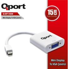 1001 Q-Dp-Vgm Mini Dışplay Porttan VGA Ya Çevirici