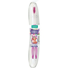 1001 Acrobat Junior Çocuk Diş Fırçası, Soft, 5+ Yaş, Pembe