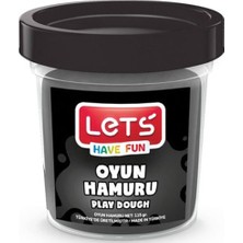 Lets Oyun Hamuru Tek Renk Siyah 110 gr L8440-10