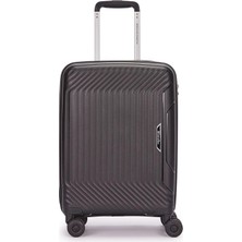 1001 Unisex 14BNT8001-03-S Tekerlekli Valiz, Siyah, Kabin Boy