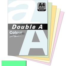 Double A Renkli Kağıt 25 Li A4 80 gr Pastel Lagoon