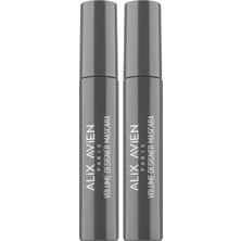 1001 Ayarlanabilir Hacim Topaklanma Karşıtı Besleyici Etkili Siyah Maskara - Volume Designer Mascara (