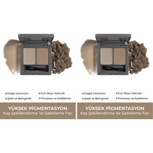1001 Şekillendirici, Belirginleştirici Açık Kahve Kaş Sabitleme Farı-Perfect Fix Brow Palette 701 B