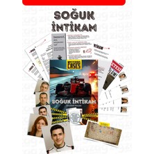 1001 Mysterious Cases Soğuk Intikam, Seri Katil Dosyası, Dedektif Kutu Oyunu, Suç Temalı, 16+ Yaş
