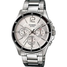 1001 MTP-1374D-7AVDF Standart Erkek Kol Saati , Gri , Standart