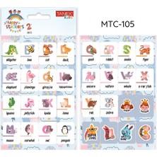 Tanex Ilkokul Harf Etiketi-5 2 Ad. MTC-105