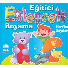 Ema Eğitici Eğl.boyama-Harfler-Sayılar/emaçocuk